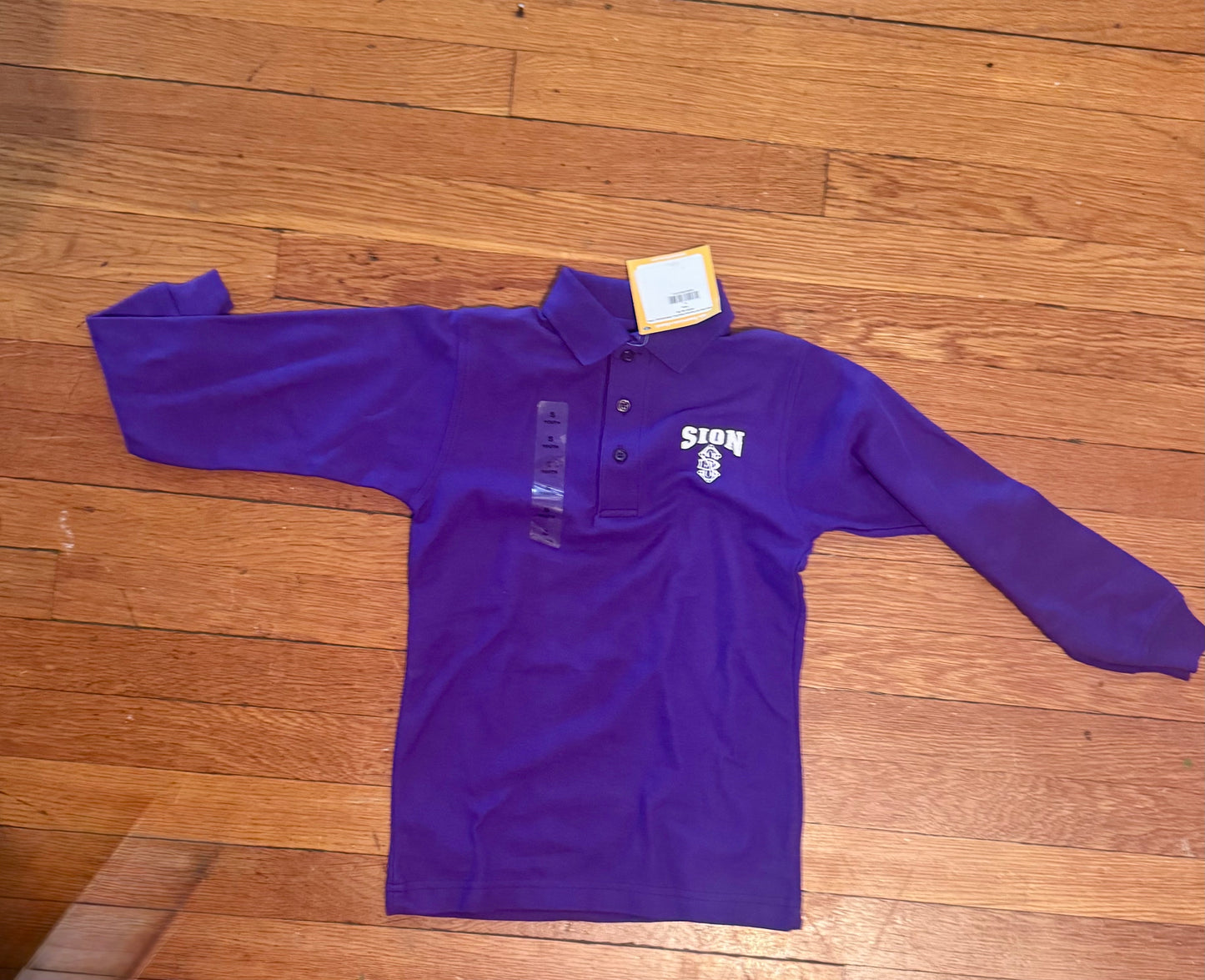 Long Sleeve Sion Polo (Purple)